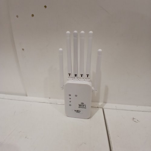 WIRELESS WI-FI REPEATER SIGNAL EXTENDER - 1200MBPS - WHITE image 4