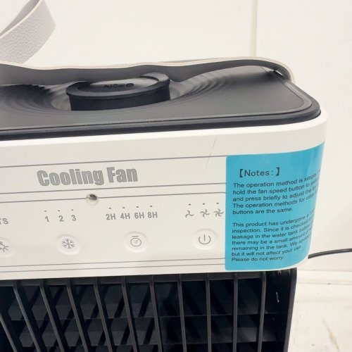 4-IN-1 PORTABLE AIR CONDITIONERS FAN WITH REMOTE - 1500ML - WHITE AND BLACK - (MODEL: MX003) image 3