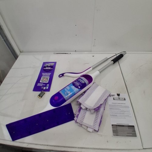 SWIFFER POWERMOP MULTI-SURFACE MOP - PURPLE/WHITE image 2