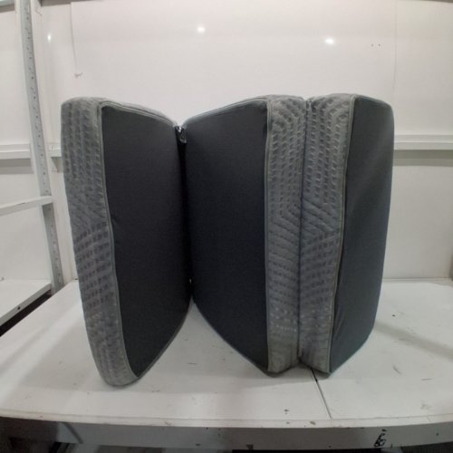 CERTIPUR-US TRI FOLDING FOAM POLYESTER BLEND MATTRESS PAD - 75" X 25" X 4" - GREY image 3