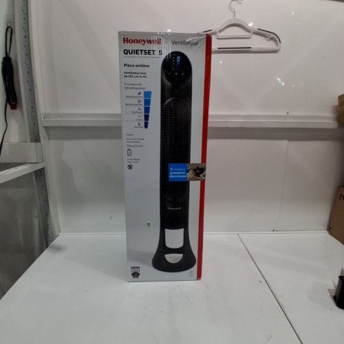 HONEYWELL 5-SPEED WHOLE ROOM TOWER FAN - 40" - BLACK (MODEL: HYF260BC) image 4