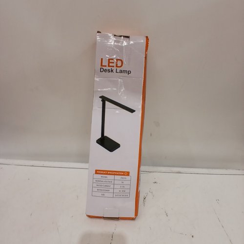 SEMLOS LED DESK LAMP - DIMMABLE LIGHT WITH USB CHARGING PORT - 3000-6500K - SILVER (MODEL: PH376) image 5