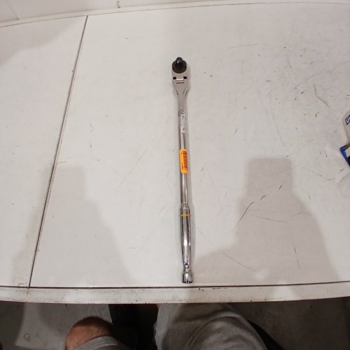 GEARWRENCH 1/2" DRIVE 120XP EXTRA LONG HANDLE TEARDROP RATCHET - 19" - POLISH CHROME (MODEL: 81364XP) image 3