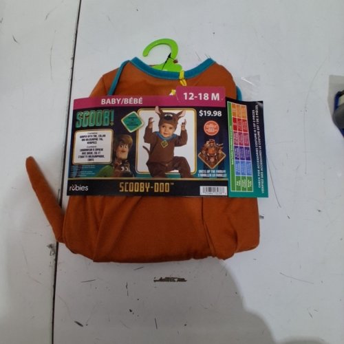 INFANT RUBIES SCOOBY-DOO "SCOOB" COSTUME - 12-18 MONTHS - BROWN image 2