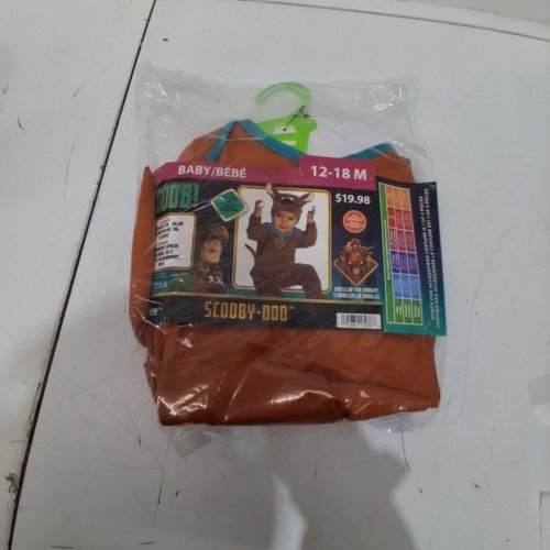 INFANT RUBIES SCOOBY-DOO "SCOOB" COSTUME - 12-18 MONTHS - BROWN image 3