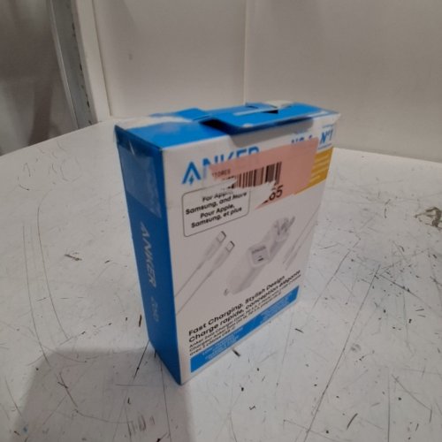 4PC ANKER ZOLO CHARGER SET WITH 2 ADAPTERS & 2 USB-C TO USB-C CABLES - 20W - 6FT - WHITE (MODEL: 8781600 / B2698J11-5) image 4