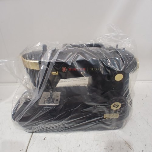SINGER HEAVY DUTY 500 CLASSIC SEWING MACHINE WITH 23 BUILT-IN STITCHES - BLACK/GOLD (MODEL: HD500) image 4