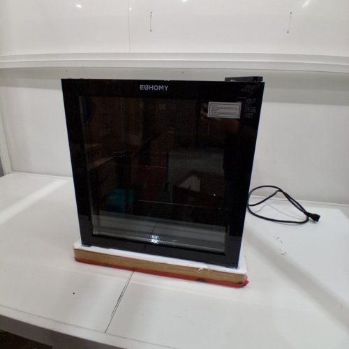 EUHOMY COMPACT COUNTERTOP MINI WINE/DRINKS COOLER FRIDGE - 96L - BLACK (MODEL: BR001-55BL-CAEH) image 3