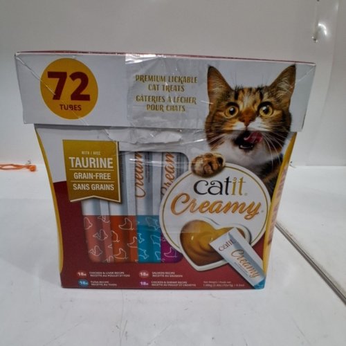 71PK CATIT CREAMY LICKABLE TREATS, MEGA MIX - 15G EACH (MODEL:1777078) image 4
