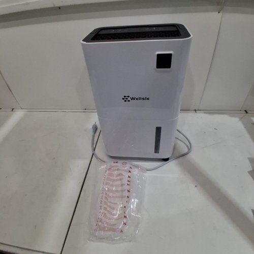 WELLSLE DEHUMIDIFIER FOR BEDROOM AND BASEMENT WITH SMART HUMIDITY CONTROL- 34 PINTS/2000SQ.FT - WHITE (MODEL: PD11DS-12L) image 3