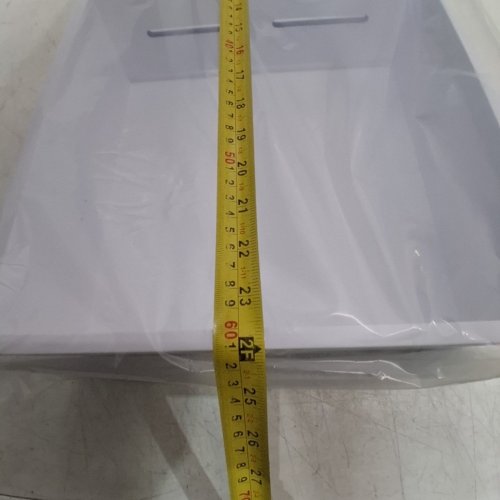 2-TIER RECESSED SHOWER NICHE WITH SHELF - 2FT X 1FT - MATTE WHITE image 3