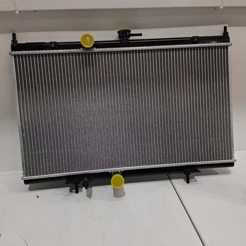 SCITOO ENGINE COOLANT ALUMINUM RADIATOR ASSEMBLY - FOR 2007-2012 NISAN SENTRA 2.0L AND 2.5L - GREY/BLACK (MODEL 164628) image 2