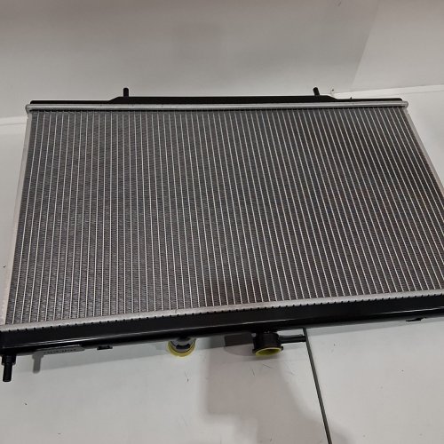 SCITOO ENGINE COOLANT ALUMINUM RADIATOR ASSEMBLY - FOR 2007-2012 NISAN SENTRA 2.0L AND 2.5L - GREY/BLACK (MODEL 164628) image 3