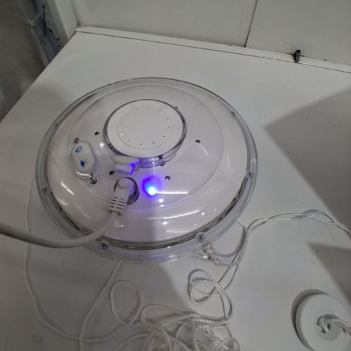 KINGSOM FLOATING POOL FOUNTAIN WITH UNDERWATER LIGHT SHOW - 2 SPRAY MODES (MODEL: CT507) image 2