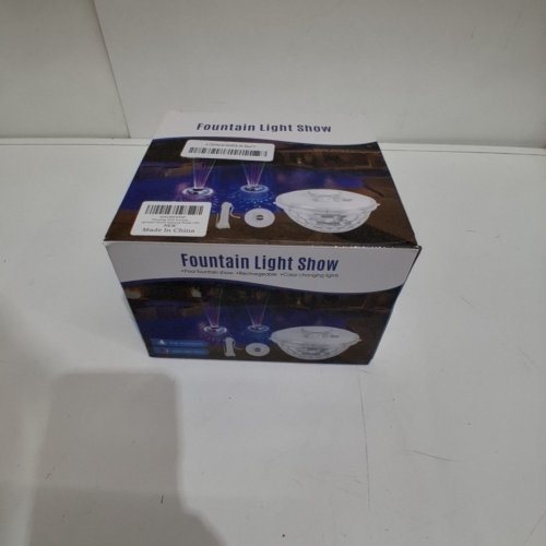 KINGSOM FLOATING POOL FOUNTAIN WITH UNDERWATER LIGHT SHOW - 2 SPRAY MODES (MODEL: CT507) image 6