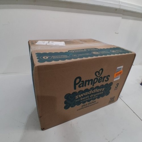 168PK PAMPERS SWADDLERS DISPOSABLE DIAPERS - SIZE 3 (16-28LBS) image 3