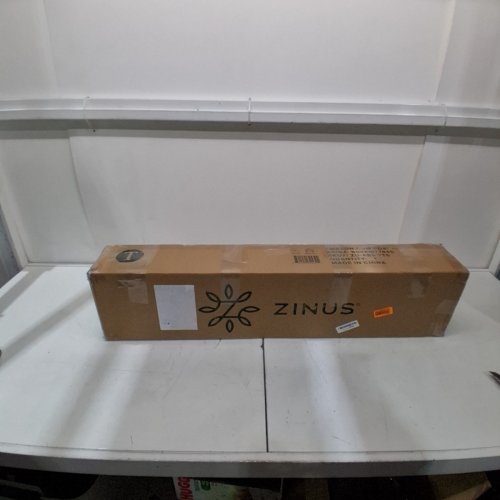 ZINUS FOLDING TWIN BOX SPRING MATTRESS FOUNDATION - 7" TWIN - WHITE/GREY - (MODEL: NF17-BIFD-75T) image 6