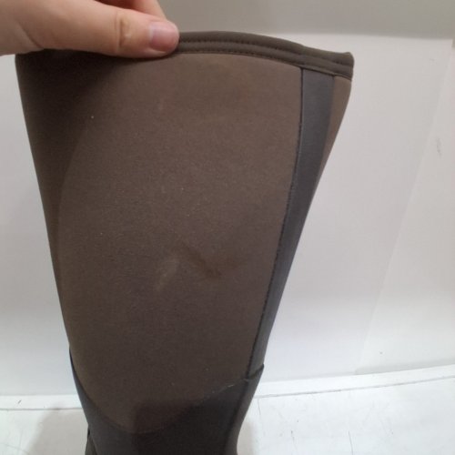 THE ORIGINAL MUCK BOOT COMPANY MEN'S ARCTIC PRO STEEL TO TALL BOOTS - SIZE 11 - BROWN / BLACK (MODEL: ACPCSA0) image 6