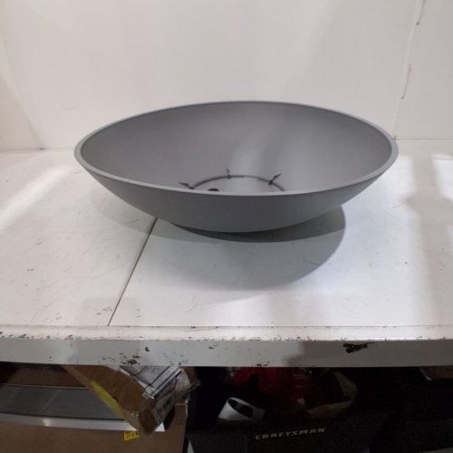 VERADEK LANE ROUND BOWL PLANTER - 24" - CHARCOAL GREY (LBV24C) image 3