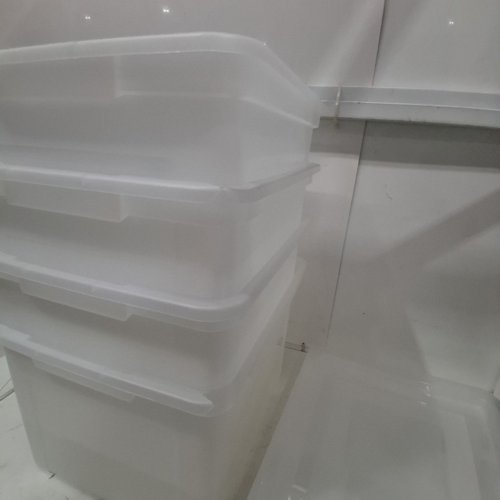 4PK IRIS FILE / LEGAL LETTER ORGANIZER PLASTIC STORAGE BIN/TOTE - 33L - CLEAR (MODEL: FB-21E/FB-21EE) image 4