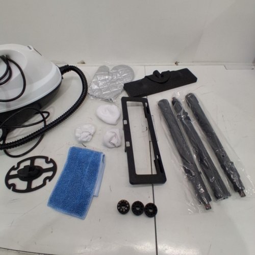UDODIK PORTABLE STEAM CLEANER WITH 20 ACCESSORIES - WHITE / BLACK (MODEL: CB-07A) image 4