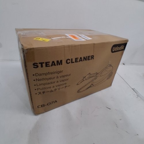 UDODIK PORTABLE STEAM CLEANER WITH 20 ACCESSORIES - WHITE / BLACK (MODEL: CB-07A) image 5