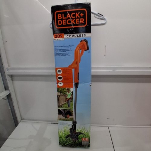BLACK+DECKER STRING TRIMMER/EDGER - 10" - BLACK/ORANGE (MODEL: LST201-CA) image 5