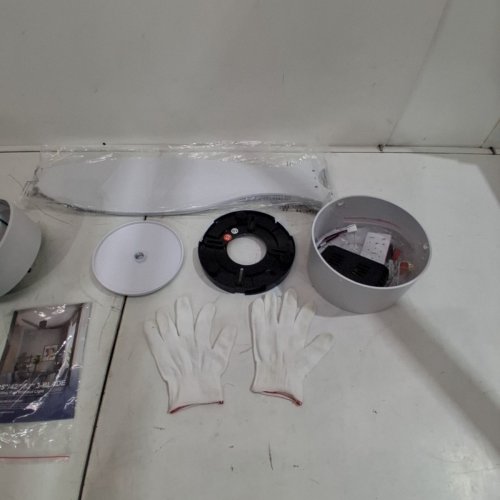FLUSH MOUNT CEILING FAN WITH REMOTE - 52" - WHITE (MODEL: MY-CF03-NL52-WHITE) image 5