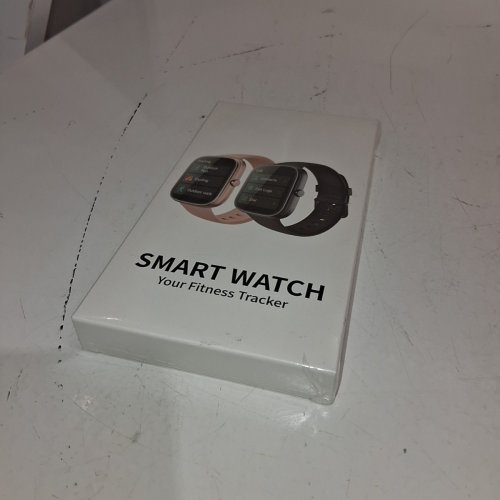 SMART WATCH FITNESS TRACKER - 1.91" HD SCREEN, HEART RATE/SLEEP MONITOR, SPO2, IP68 WATERPROOF, STEP COUNTER, FOR ANDROID/IOS - PINK (MODEL: T60) image 2