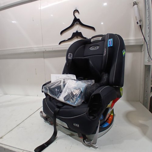 GRACO 4EVER 4-IN-1 CONVERTIBLE FROM INFANT TO TODDLER CAR SEAT (1.8-18 KG), WASHABLE SEAT COVER - DREW STYLE / GREY BLACK (MODEL: 2168323) image 3