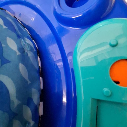 BABY EINSTEIN NEPTUNE'S OCEAN DISCOVERY JUMPER WITH ADJUSTABLE HEIGHT - 15+ MULTI-SENSORY TOYS/ACTIVITIES - 4 LANGUAGES - MULTI-COLOUR (MODEL: 10455) image 5