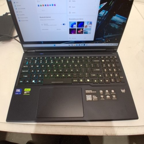 ACER PREDATOR HELIOS NEO 16 AI HIGH-PERFORMANCE GAMING LAPTOP - 16" - INTEL CORE ULTRA 9 275HX, NVIDIA GEFORCE RTX 5060 8GB, 16GB DDR5 RAM, 1TB SSD - ABYSSAL BLACK (MODEL: PHN16-73-92EL) image 8