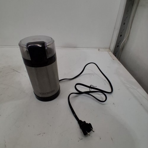 BLACK + DECKER EASY TOUCH COFFEE AND SPICE GRINDER 2/3 CUP CAP - 150W - STAINLESS STEEL/BLACK (MODEL: CBG110SC) image 3