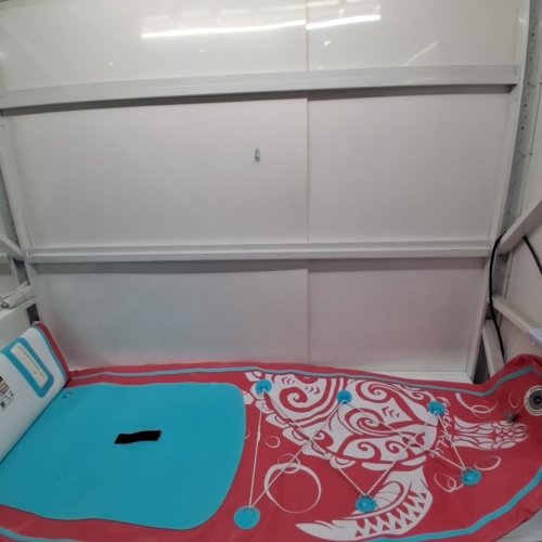 FEATH-R-LITE INFLATABLE PADDLE BOARD WITH ACCESSORIES -10FT X 32" X 6" - PINK/TEAL (MODEL: SUPFR06G) image 4