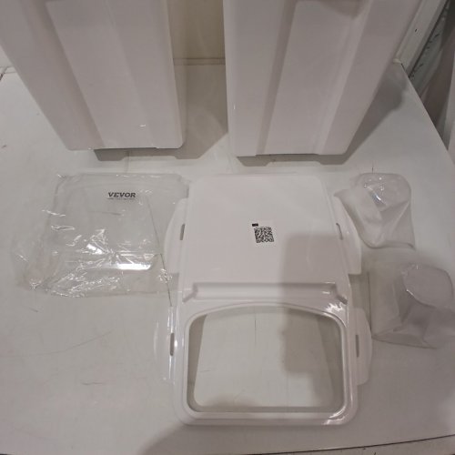 2PK VEVOR RICE STORAGE CONTAINER BIN - 20L - WHITE (MODEL: F-8909X2) image 4