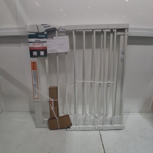 BABELIO METAL BABY GATE - 26" X 40" - WHITE image 3