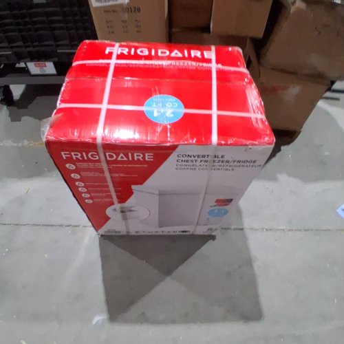 FRIGIDAIRE 2.1 CU.FT CHEST FREEZER/REFRIGERATOR - WHITE (MODEL: EFRF200) image 3