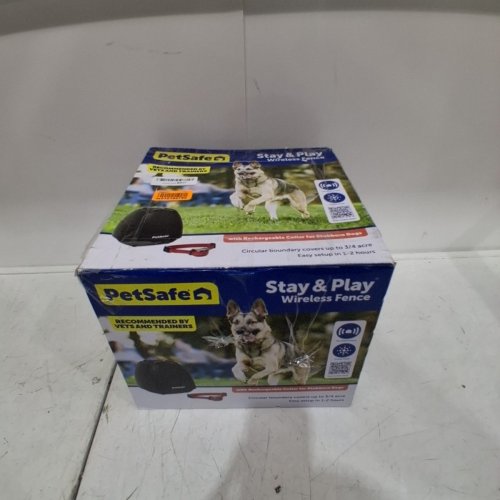 PETSAFE STAY + PLAY WIRELESS FENCE, COVERS UP TO 3/4 ACRE, FOR DOGS AND CATS OVER 2.3 KG, WATERPROOF AND RECHARGEABLE, WITH TONE AND STATIC STIMULATION (PIF00-13663) image 6