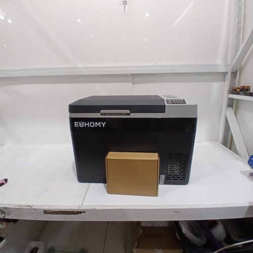 EUHOMY CAR ELECTRIC REFRIGERATOR COOLER WITH APP CONTROL - 30L- 12V - BLACK/GREY (MODEL: J30) image 3