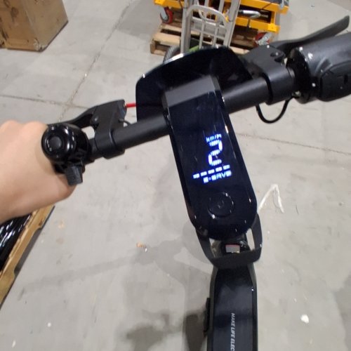 NIU ALL-TERRAIN SUSPENSION ELECTRIC KICK SCOOTER - MAX/CAP 265 LBS - BLACK (MODEL: KQI 300P) image 2