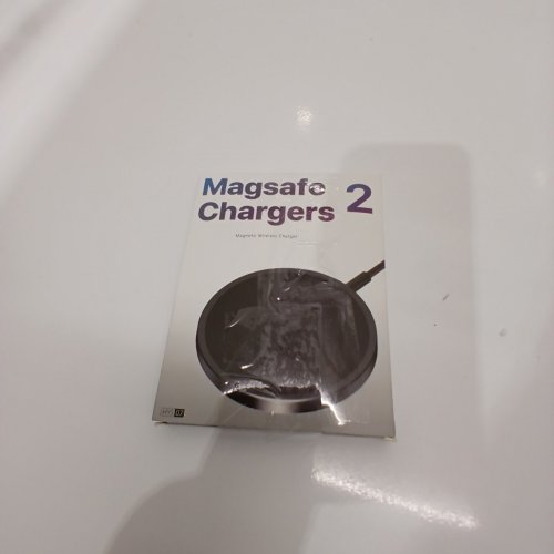 2PK MAGNETIC WIRELESS CHARGERS - FOR IPHONES - WHITE (STYLE: HYS07) image 3