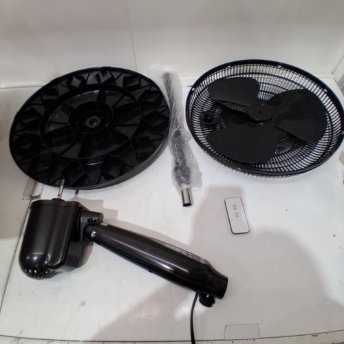 NEXAIR OSCILLATING PEDESTAL FAN WITH REMOTE CONTROL - 16" - BLACK (MODEL: NF008-BK16R) image 3