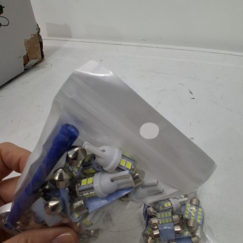 2 (24PC) IFUNYLED DOME CAR INTERIOR LED LIGHT BULB KIT - WHITE image 3