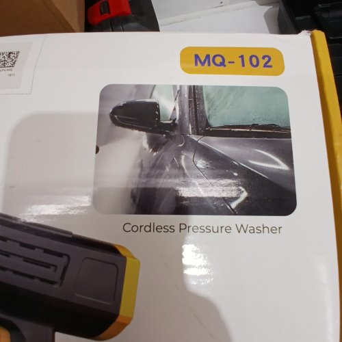 SKYBNNY CORDLESS PRESSURE WASHER - 21 V - BLACK AND YELLOW (MODEL: MQ-102) image 3