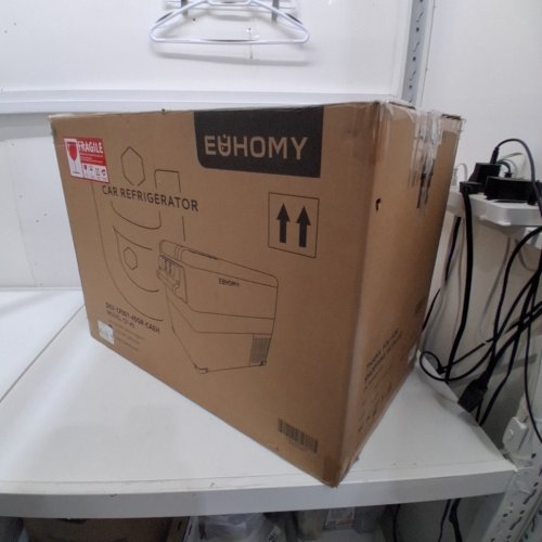 EUHOMY ELECTRIC COOLER CAR REFRIGERATOR WITH BLUETOOTH APP CONTROL - 12V/24V DC - 47QT - BLACK/GREY - (MODEL: CF-45)) image 7
