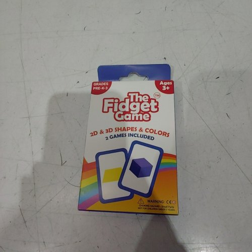 THE FIDGET GAME 2D & 3D SHAPES AND COLORS EDUCATIONAL CARD GAME image 2