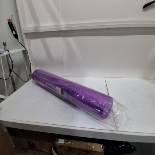 YES4ALL EPP FOAM ROLLER MUSCLE RECOVERY AND BALANCE EXERCISES - 36" X 6" - PURPLE image 2