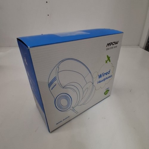 KIDS MPOW CH6S WIRED OVER-EAR HEADPHONES WITH 85DB/94DB VOLUME LIMITER AND IN-LINE MIC - GREEN/PURPLE (MODEL: BH297B) image 3