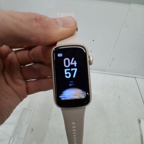 IMFRCHCS SMART WATCH FITNESS TRACKER WITH 1.47" TOUCH DISPLAY - HEART RATE, BLOOD OXYGEN, SLEEP MONITOR, IP68 WATERPROOF - BEIGE (MODEL: B6) image 2