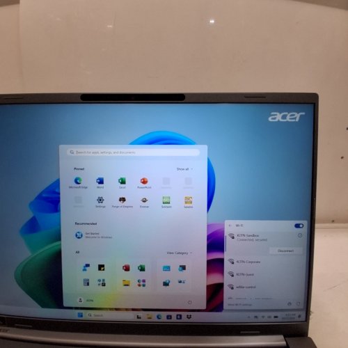 ACER ASPIRE 16 AI | 16" FHD+IPS TOUCH LAPTOP | SNAPDRAGON™ X X1-26-100 PROCESSOR, QUALCOMM ORYON CPU | 16GB LPDDR5X, 512GB PCIE GEN 4 SSD | WINDOWS 11 HOME - GREY - (MODEL:A16-11MT-X669) image 3